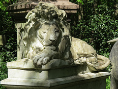 abney park cemetery, london,frank bostock, 1912 lion
