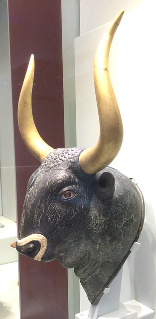 Stone Bull's Head Rhyton