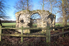 Derelict Estate Building, Parlington Park, West Yorkshire