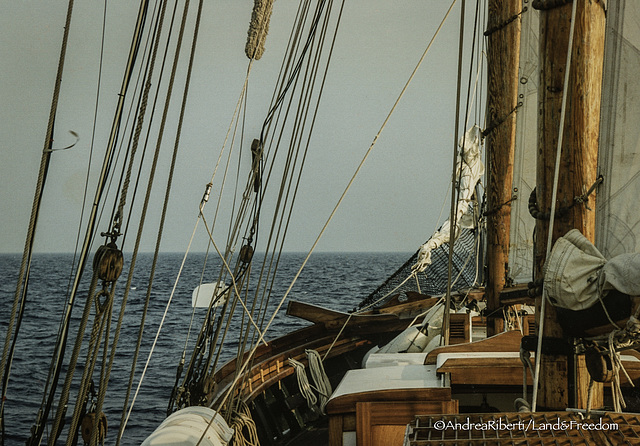 sailing to Corsica