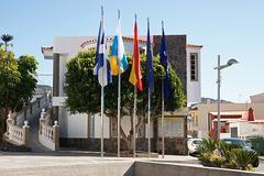 Flags In Santiago Del Teide