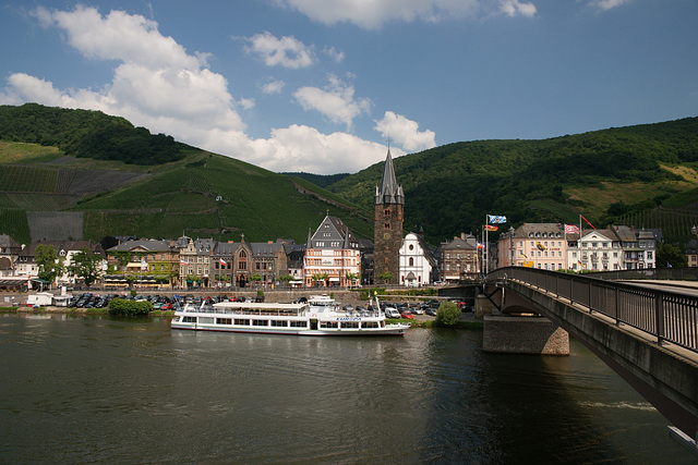 View From The Bridge At Bernkastel-Kues