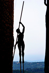 .. l'acrobate de St Paul de Vence ...