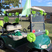 My golf Cart at the scene where the welcoming took place !!  #2