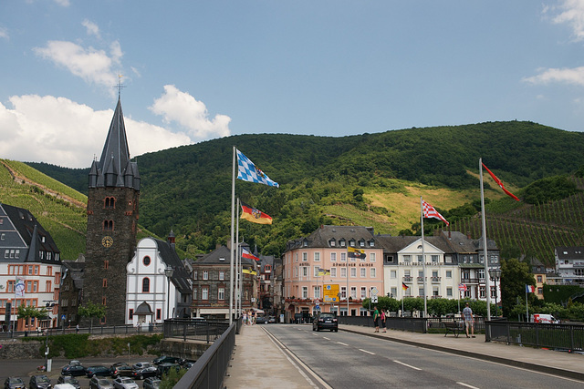 On The Bridge At Bernkastel-Kues