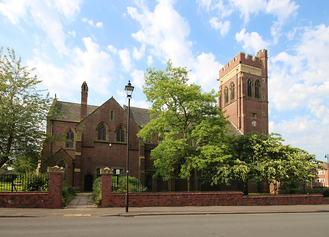 Christ Church, Albert Square, Fenton, Stoke on Trent, Staffordshire