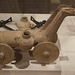 Cypriot Terracotta Wheeled Horse in the Metropolitan Museum of Art, July 2010