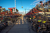 Amsterdam parkdeck for cycles