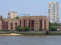 The Royal London Hospital with the Helicopter on top