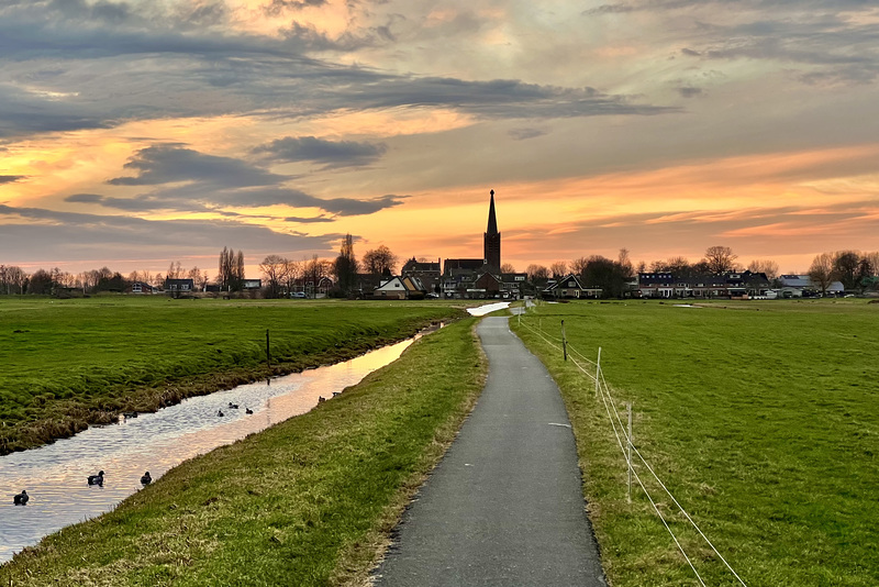 View of Zoeterwoude Zuidbuurt