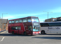 Konectbus/Chambers 877 (PN09 ENO) in Bury St. Edmunds - 5 Mar 2025 (P1200644)