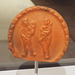 African Red Slip Oil Reflector with Adam and Eve in the Metropolitan Museum of Art, February 2024