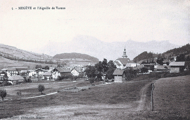 Megève (74) Vers 1900.