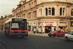 Yorkshire Buses 356 (H356 WWX) in Huddersfield – 12 Oct 1995 (291-18)
