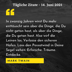 Tägliche Zitate - 14. Juni 20212