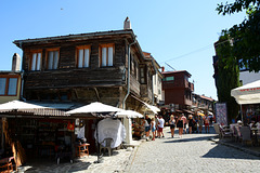 Bulgaria, Mitropolitska Street in the Town of Nessebar