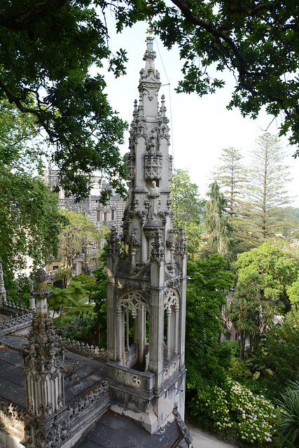 Portugal, Sintra, The Chapel of Holy Trinity in Quinta da Regaleira