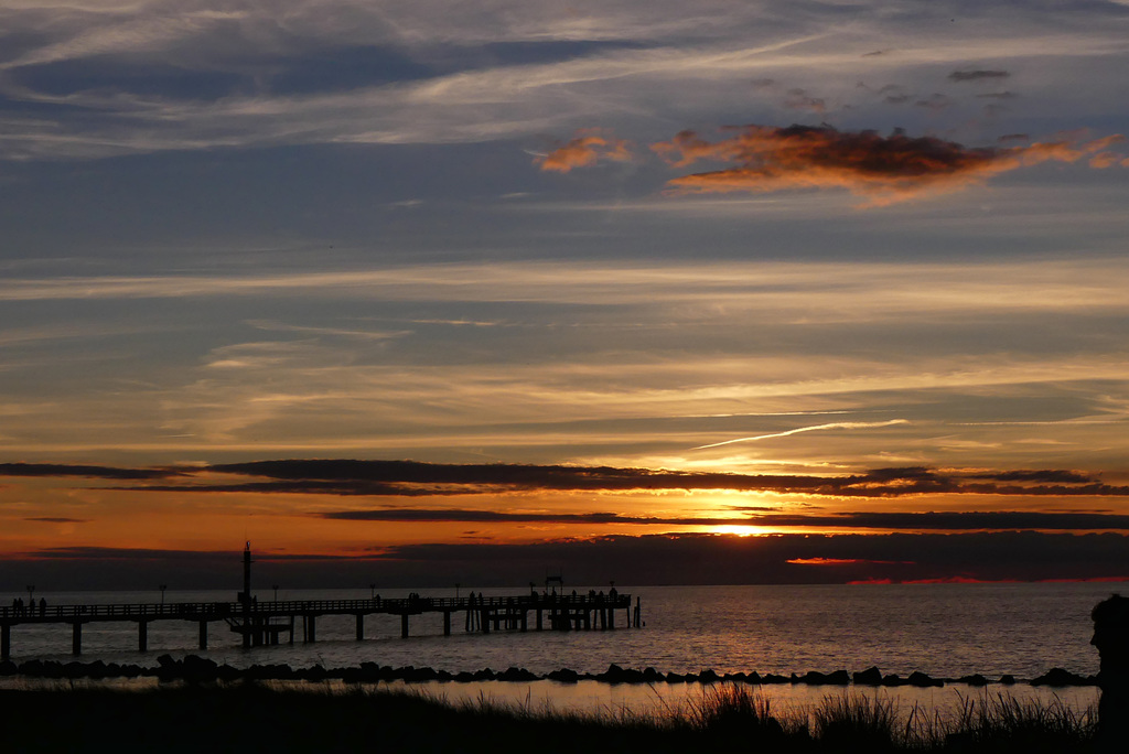 Abendstimmung an der Seebrücke (2xPiP)