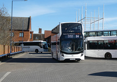 Coach Services of Thetford CS72 BUS in Bury St. Edmunds - 5 Mar 2025 (P1200633)