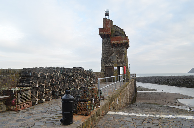 Lynmouth, Observation Tower and Fishing Tackles