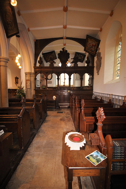 South Aisle, St Mary's Church, Grendon, Warwickshire