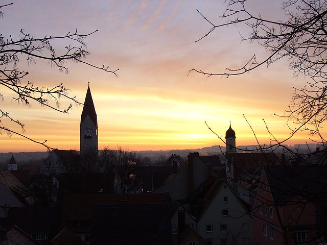 nochmal ein Sonnenaufgang