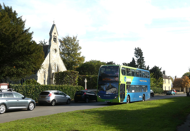 Stagecoach East 15215 (YN15 KHM) in Lode – 22 Oct 2022 (P1130885)