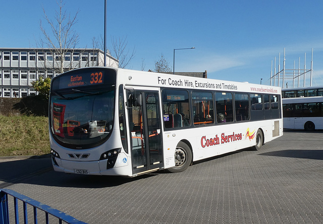 Coach Services of Thetford CS12 BUS in Bury St. Edmunds - 5 Mar 2025 (P1200630) Coach Services of Thetford CS12 BUS in Bury St. Edmunds - 5 Mar 2025 (P1200630)