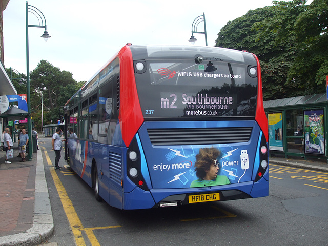 DSCF3656 More Bus 237 (HF18 CHG) in Bournemouth - 27 Jul 2018 DSCF3656 More Bus 237 (HF18 CHG) in Bournemouth - 27 Jul 2018