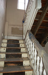 Staircase in Empty House, Lincoln's Inn Fields, London