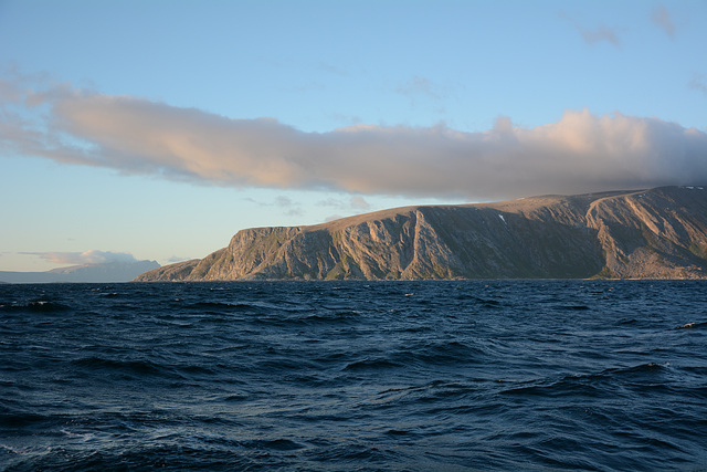 Midnight Lighting on the Norwegian Coast