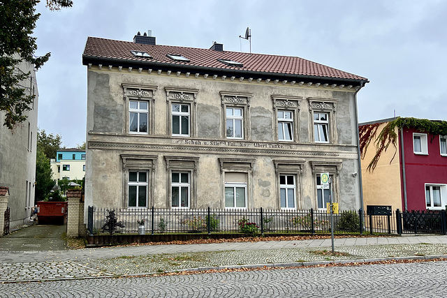 Berlin 2023 – Woltersdorf – Schuh und Stiefel Fabrik von Albert Tanke