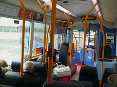 On board Stagecoach East 21303 (BF65 WKS) at Addenbrooke's, Cambridge - 22 Apr 2024 (P1180057)