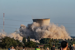 Sprengung der Kühltürme des AKW Grafenrheinfeld202408