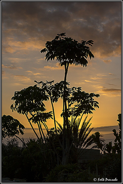 Sonnenuntergang über La Gomera