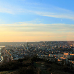 Rouen - La Colline Sainte Catherine - Panorama
