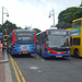DSCF3610 More Bus 242 (HF18 CHN) and 241 (HF18 CHL) in Bournemouth - 27 Jul 2018
