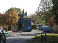 Stagecoach East 15215 (YN15 KHM) in Lode – 22 Oct 2022 (P1130909)