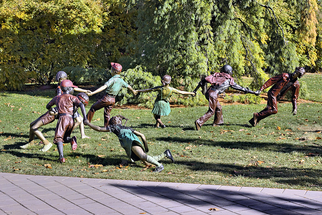 "Crack the Whip" – Grounds for Sculpture, Hamilton Township, Trenton, New Jersey
