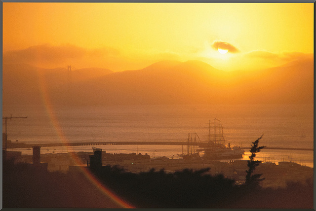 Sonnenuntergang am Golden Gate