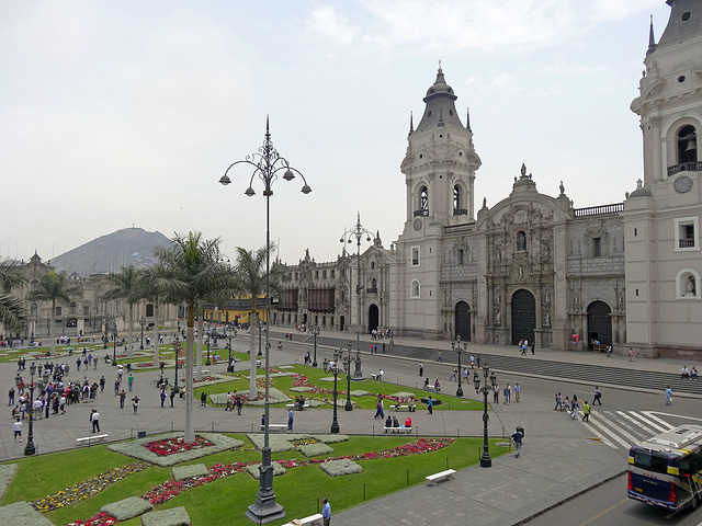 Lima , La plaza de Armas_Peru