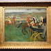 Racecourse: Amateur Jockeys by Degas in the Metropolitan Museum of Art, December 2023