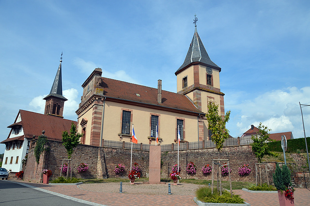 Die beiden Kirchen von Climbach