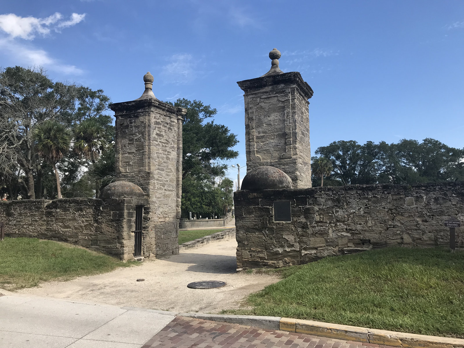 Remnant of St. Augustine city walls