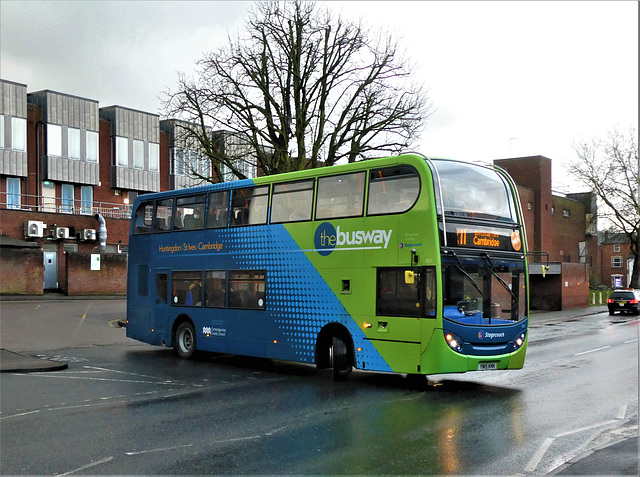 Stagecoach East (Cambus) 15211 (YN15 KHH) in Newmarket - 15 Mar 2021 (P1080048)