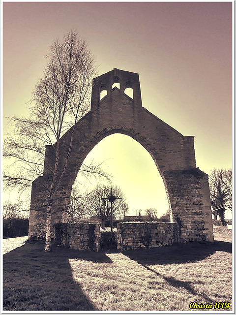 La chapelle inachevée.