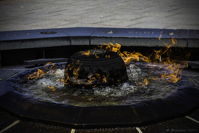 thr 'Centennial Flame' ... P.i.P. (© Buelipix)