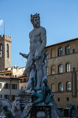 20160324 0383VRAw [R~I] Neptunbrunnen, Florenz, Toskana