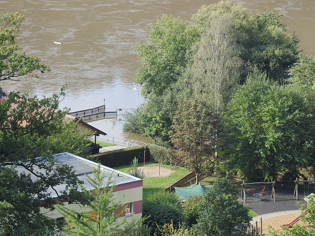 Elbe-Hochwasser, Bad Schandau