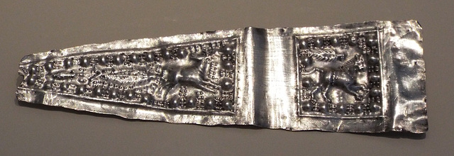 Dagger Scabbard in the Archaeological Museum of Madrid, October 2022